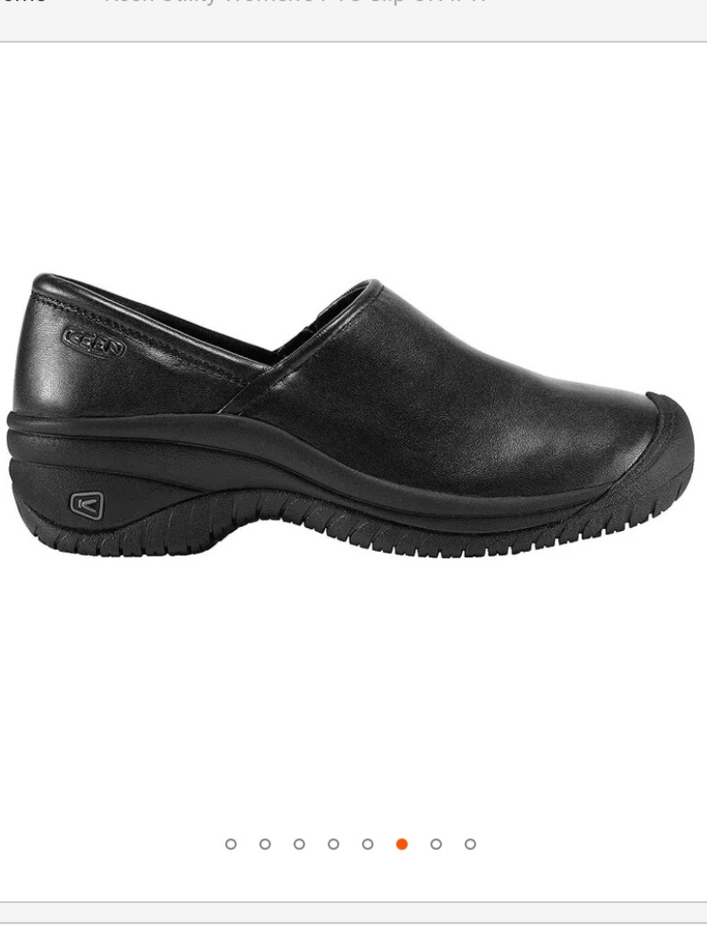 Keen Women’s Utility PTC Slip On II Clogs Black Size 7.5 Work Shoes